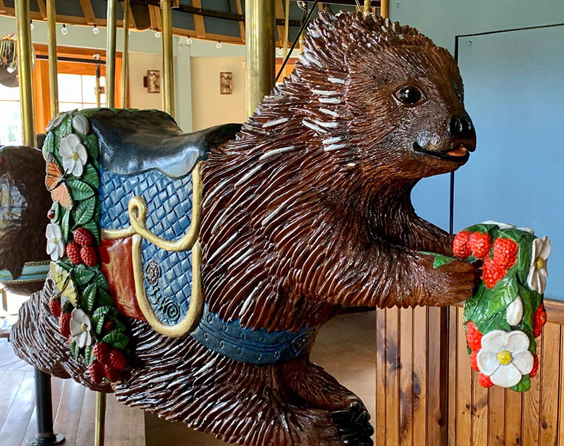 Spike the Porcupine Painted